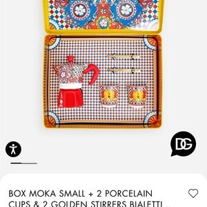 Dolce & Gabbana Colorful Coffee Set